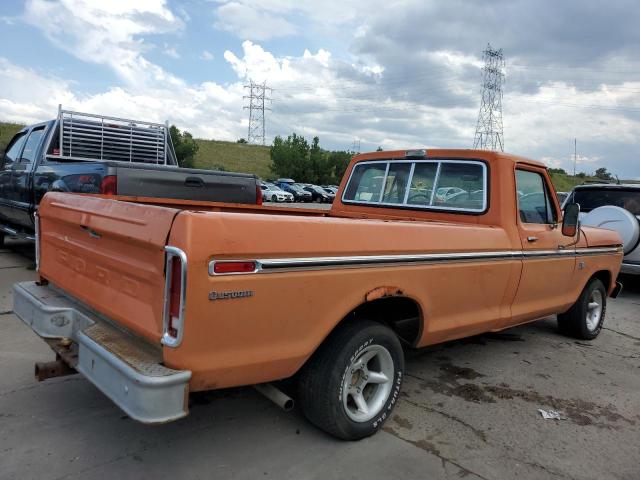 F10YKT09152 - 1974 FORD F100 ORANGE photo 3