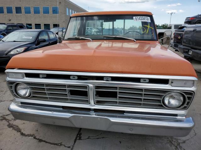 F10YKT09152 - 1974 FORD F100 ORANGE photo 5