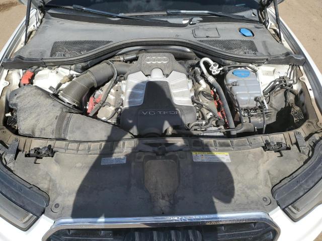 WAUHGAFC8FN021676 - 2015 AUDI A6 PRESTIGE თეთრი ფოტო 11