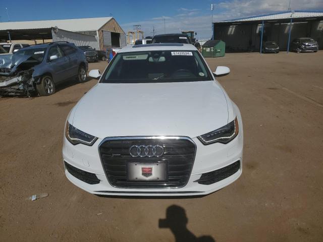 WAUHGAFC8FN021676 - 2015 AUDI A6 PRESTIGE თეთრი ფოტო 5