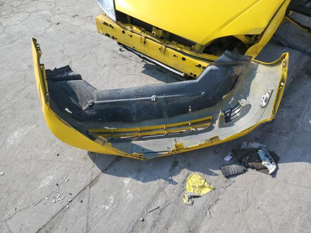 1FAFP31N07W255875 - 2007 FORD FOCUS ZX3 YELLOW photo 12
