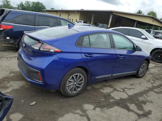 KMHC75LJ1MU081854 - 2021 HYUNDAI IONIQ SE BLUE photo 3