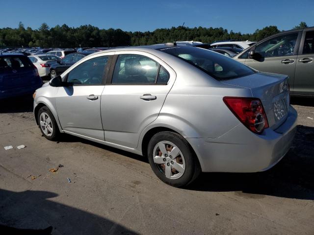 1G1JA5SG0F4132081 - 2015 CHEVROLET SONIC LS SILVER photo 2