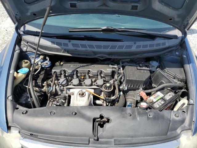 2HGFA16699H508891 - 2009 HONDA CIVIC LX-S BLUE photo 11