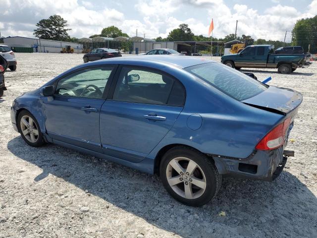 2HGFA16699H508891 - 2009 HONDA CIVIC LX-S BLUE photo 2