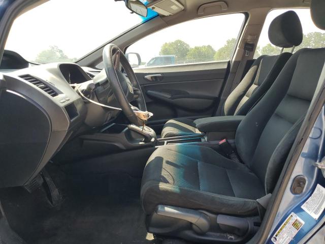 2HGFA16699H508891 - 2009 HONDA CIVIC LX-S BLUE photo 7