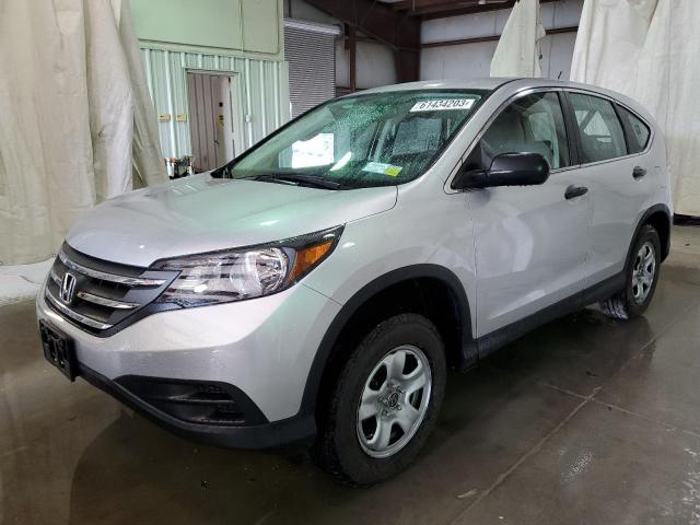 2HKRM4H3XDH647354 - 2013 HONDA CR-V LX GRAY photo 1