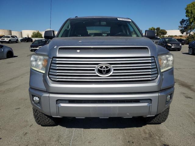 5TFAW5F16EX399219 - 2014 TOYOTA TUNDRA CREWMAX PLATINUM SILVER photo 5