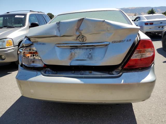 JTDBE32K940262485 - 2004 TOYOTA CAMRY LE GRAY photo 6