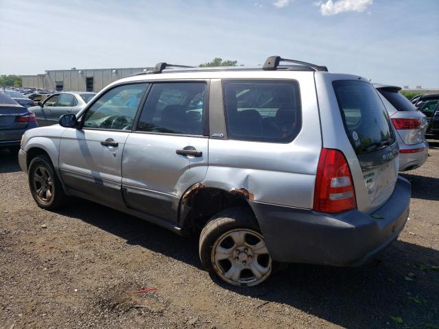 JF1SG63623H766282 - 2003 SUBARU FORESTER 2.5X SILVER photo 2