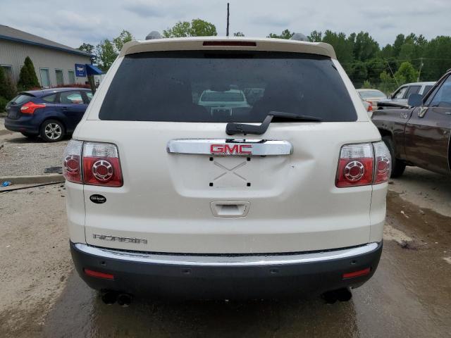 1GKKRPED5CJ389546 - 2012 GMC ACADIA SLE WHITE photo 6