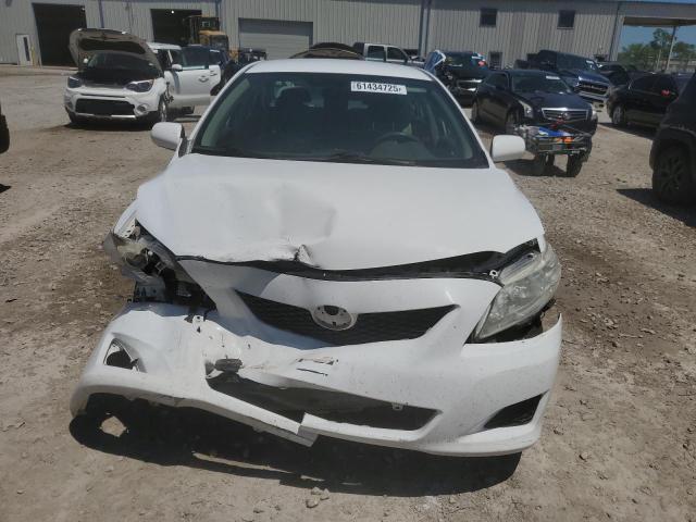 2T1BU40E19C170015 - 2009 TOYOTA COROLLA BASE Biały zdjęcie 5