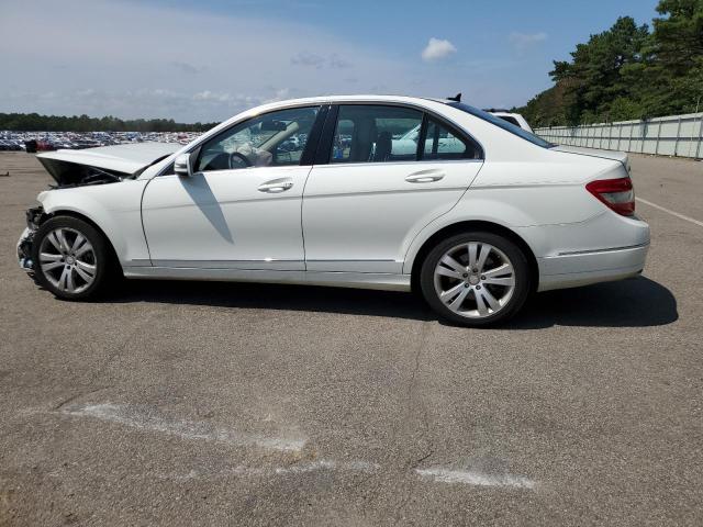 WDDGF8BB4BR176788 - 2011 MERCEDES-BENZ C 300 4MATIC WHITE photo 2