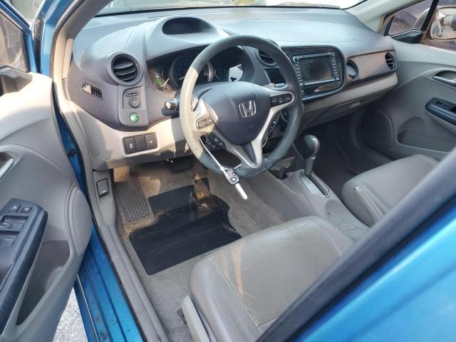 JHMZE2H79AS019110 - 2010 HONDA INSIGHT EX BLUE photo 8