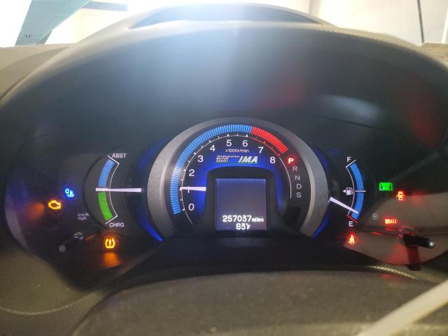 JHMZE2H79AS019110 - 2010 HONDA INSIGHT EX BLUE photo 9