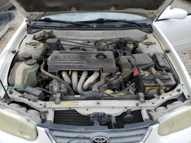 1NXBR12E02Z596635 - 2002 TOYOTA COROLLA CE WHITE photo 11