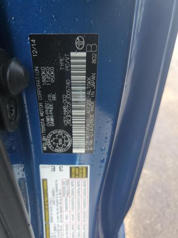 JTKJF5C72FJ005740 - 2015 TOYOTA SCION TC Mavi foto 13