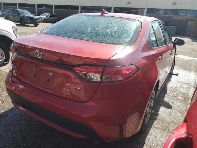 5YFEPMAE4MP189881 - 2021 TOYOTA COROLLA LE Қызыл фото 3