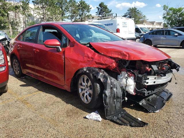 5YFEPMAE4MP189881 - 2021 TOYOTA COROLLA LE Қызыл фото 4