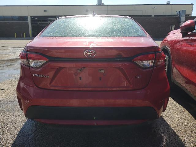 5YFEPMAE4MP189881 - 2021 TOYOTA COROLLA LE Қызыл фото 6