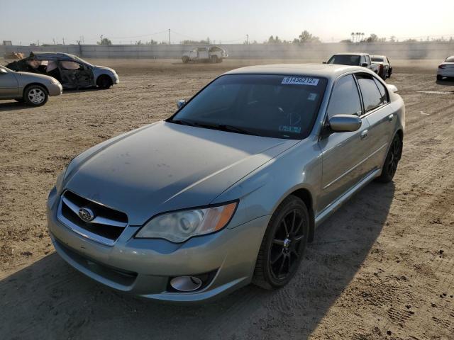 4S3BL626497215549 - 2009 SUBARU LEGACY 2.5I LIMITED GREEN photo 1