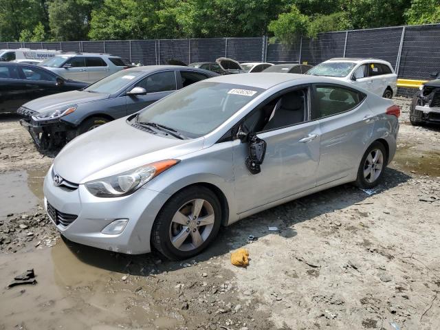 5NPDH4AE9DH377558 - 2013 HYUNDAI ELANTRA GLS SILVER photo 1