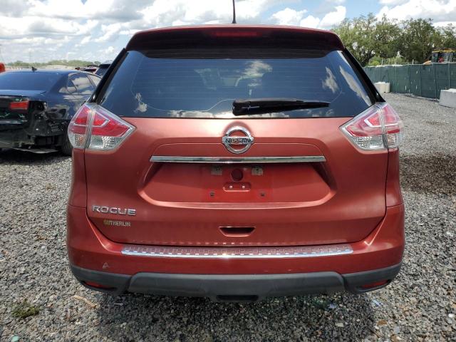 KNMAT2MT1FP556331 - 2015 NISSAN ROGUE S BURGUNDY photo 6