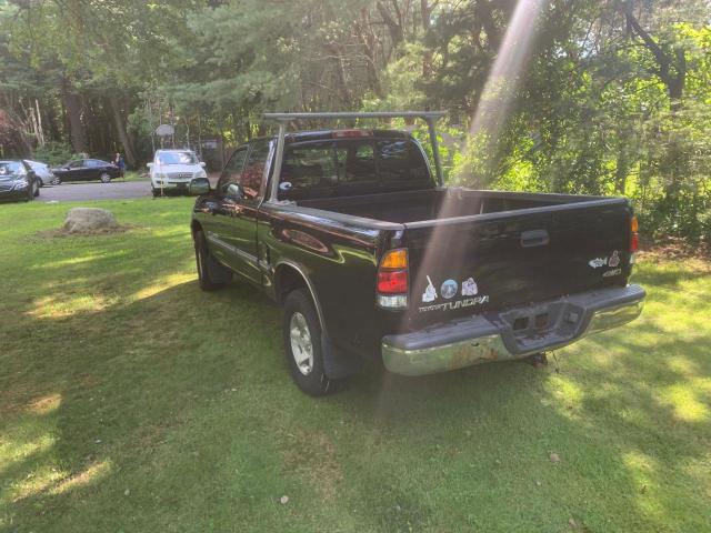 5TBBN441X2S323291 - 2002 TOYOTA TUNDRA ACCESS CAB SR5 BLACK photo 2