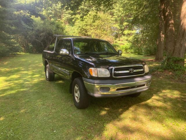 5TBBN441X2S323291 - 2002 TOYOTA TUNDRA ACCESS CAB SR5 BLACK photo 4