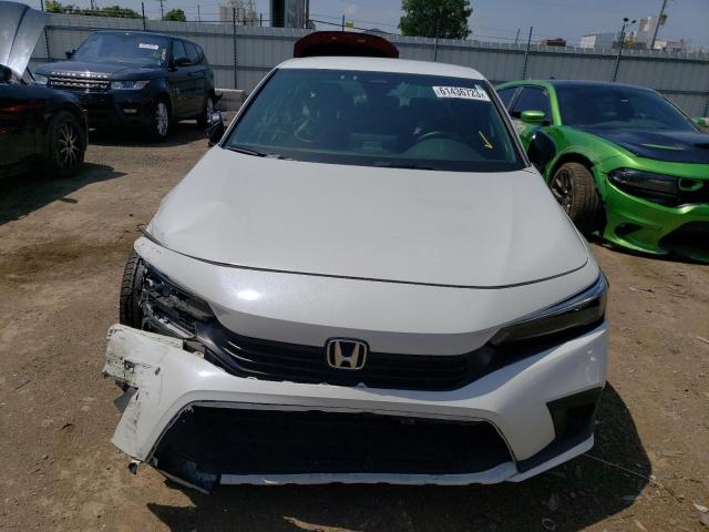 2HGFE2F52NH552906 - 2022 HONDA CIVIC SPORT WHITE photo 5