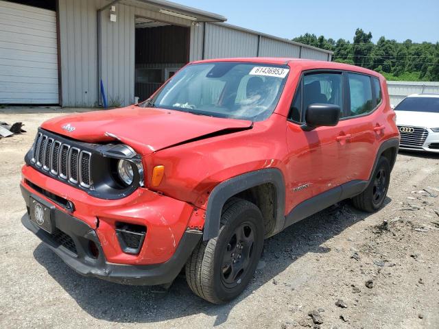 ZACNJDA16NPN49444 - 2022 JEEP RENEGADE SPORT RED photo 1