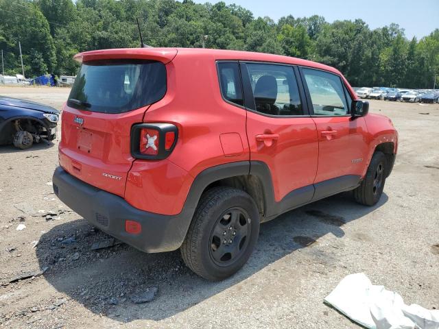 ZACNJDA16NPN49444 - 2022 JEEP RENEGADE SPORT RED photo 3