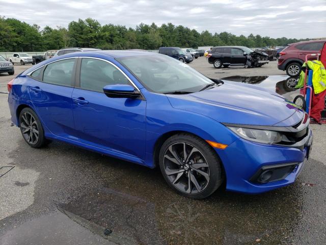 2HGFC2F86KH592725 - 2019 HONDA CIVIC SPORT 蓝色 照片 4