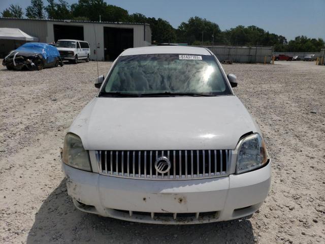 1MEHM40117G613896 - 2007 MERCURY MONTEGO LUXURY WHITE photo 5