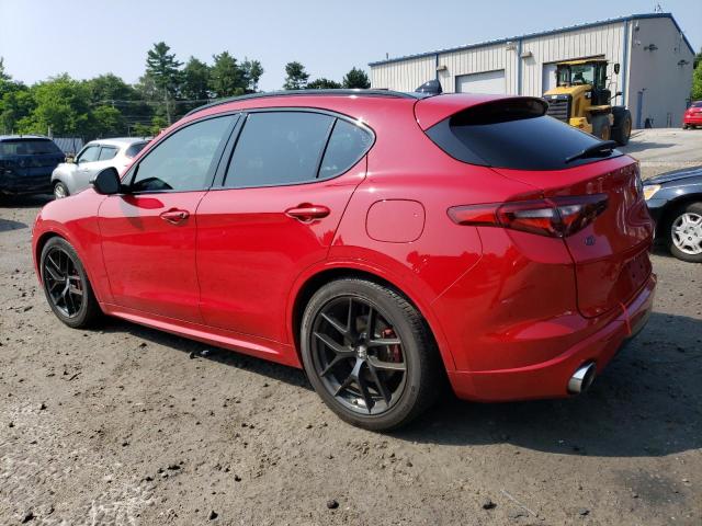 ZASPAKBN2M7D01647 - 2021 ALFA ROMEO STELVIO TI RED photo 2