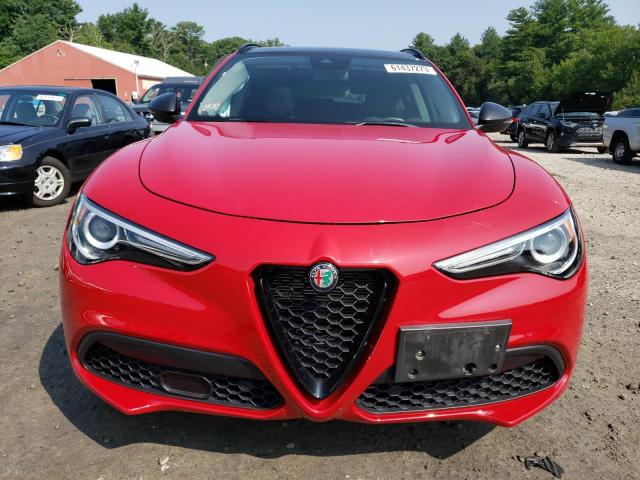 ZASPAKBN2M7D01647 - 2021 ALFA ROMEO STELVIO TI RED photo 5