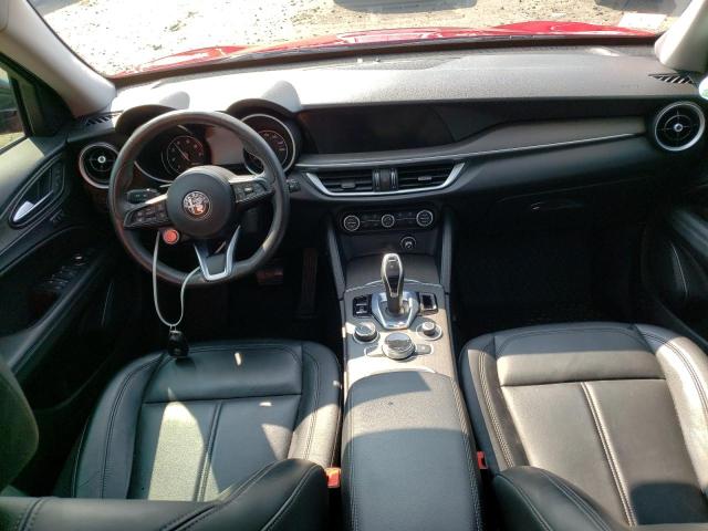 ZASPAKBN2M7D01647 - 2021 ALFA ROMEO STELVIO TI RED photo 8