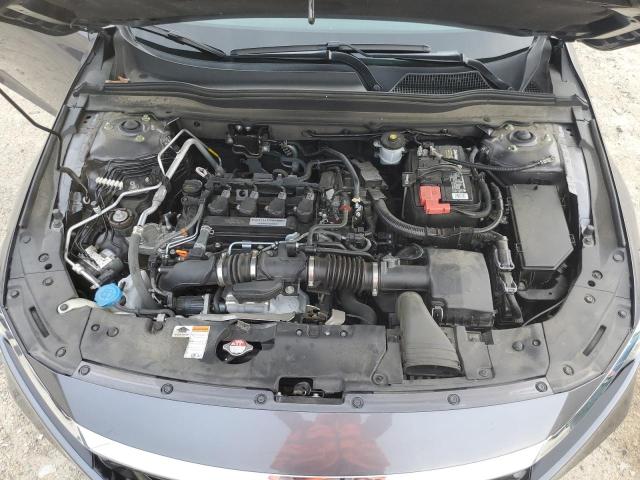 1HGCV1F52JA128924 - 2018 HONDA ACCORD EXL GRAY photo 11