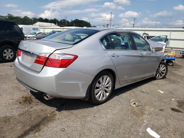 1HGCR2F89DA272141 - 2013 HONDA ACCORD EXL SILVER photo 3