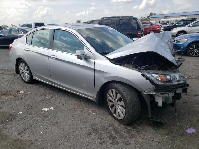 1HGCR2F89DA272141 - 2013 HONDA ACCORD EXL SILVER photo 4