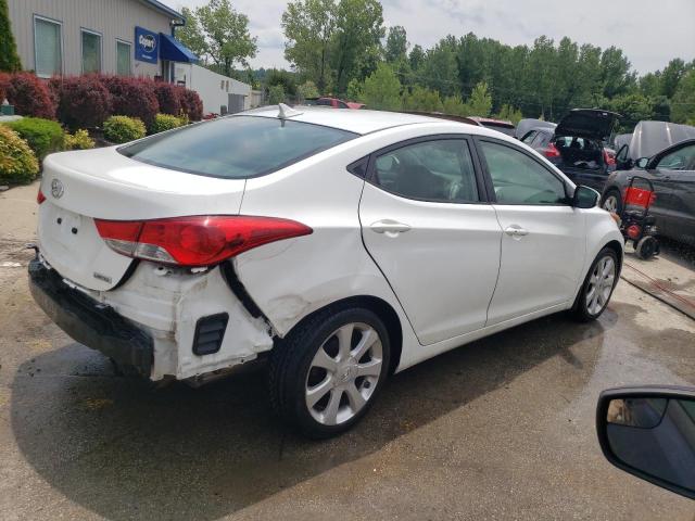 5NPDH4AE1DH206061 - 2013 HYUNDAI ELANTRA GLS WHITE photo 3