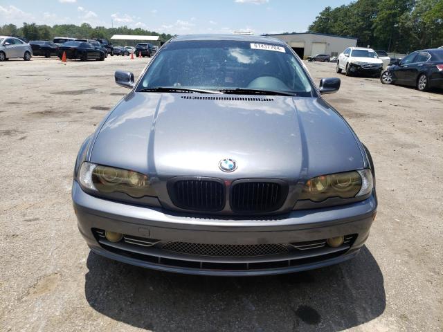 WBABN53431JU21208 - 2001 BMW 330 CI GRAY photo 5