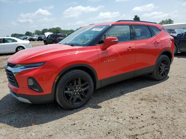 3GNKBGRS0KS692392 - 2019 CHEVROLET BLAZER 2LT RED photo 1