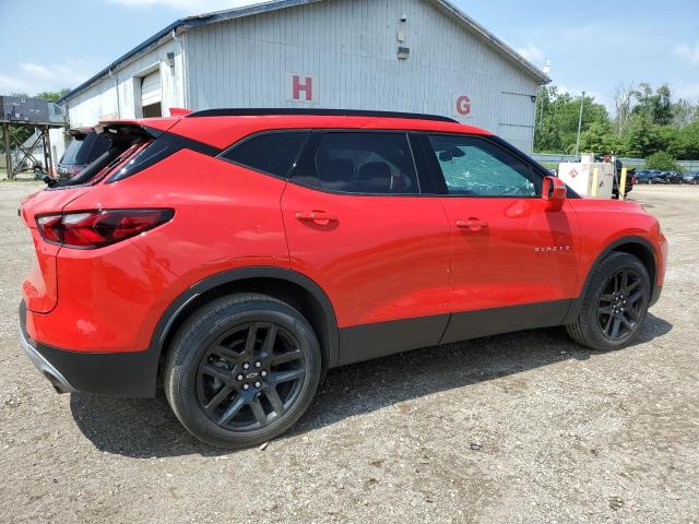 3GNKBGRS0KS692392 - 2019 CHEVROLET BLAZER 2LT RED photo 3