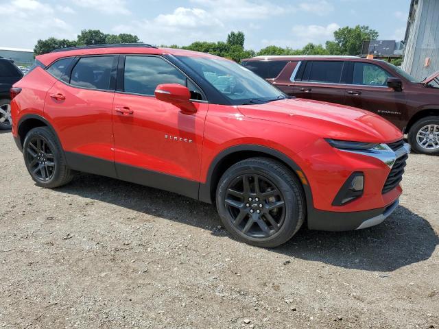 3GNKBGRS0KS692392 - 2019 CHEVROLET BLAZER 2LT RED photo 4