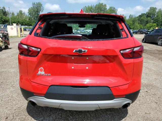 3GNKBGRS0KS692392 - 2019 CHEVROLET BLAZER 2LT RED photo 6