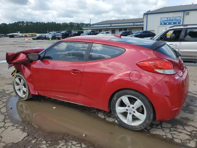 KMHTC6AD8DU087858 - 2013 HYUNDAI VELOSTER RED photo 2