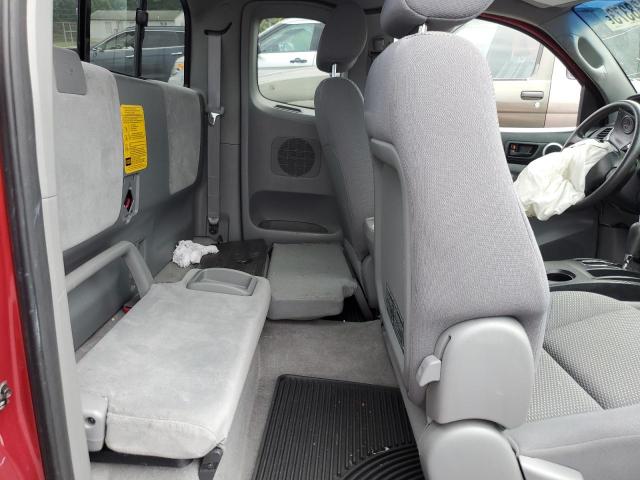 5TEUU42NX7Z454112 - 2007 TOYOTA TACOMA ACCESS CAB წითელი ფოტო 10