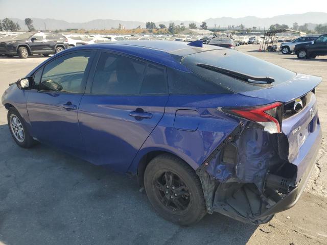 JTDKARFU1H3536602 - 2017 TOYOTA PRIUS BLUE photo 2