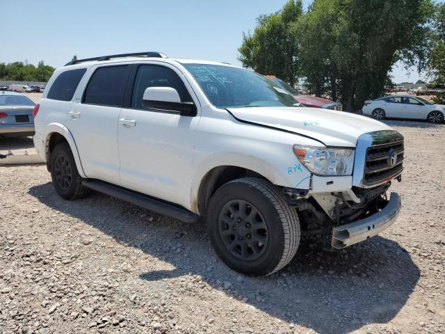 5TDBW5G16DS084220 - 2013 TOYOTA SEQUOIA SR5 WHITE photo 4